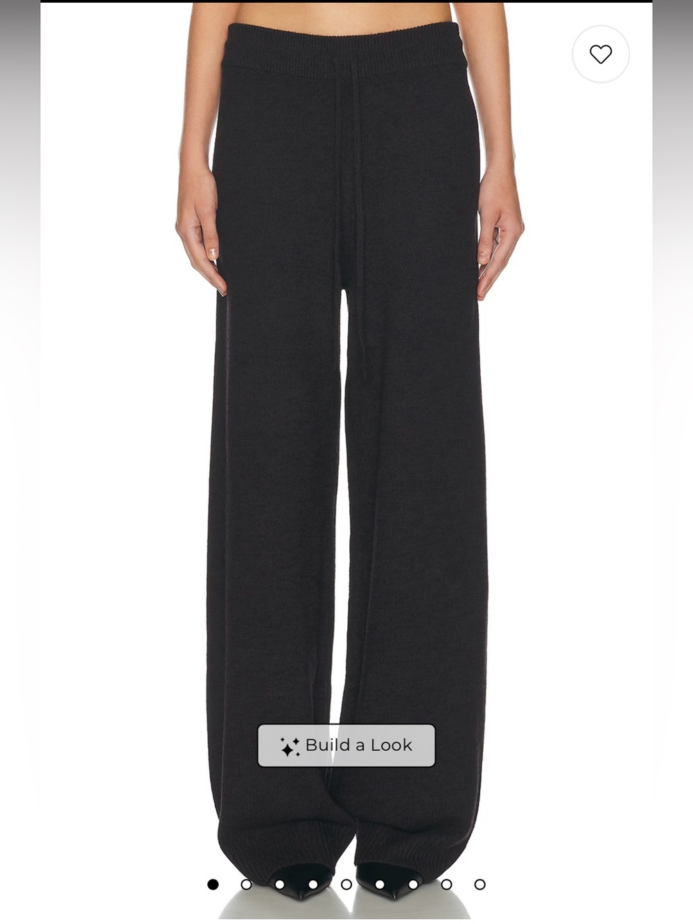 Helsa Paxton Knit Pant in Dark Brown